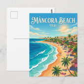 Máncora, Piura Peru Briefkaart (Voorkant / Achterkant)