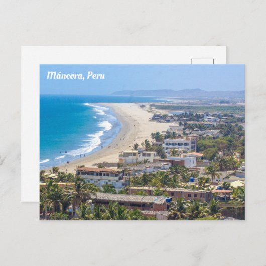 Máncora, Piura, Peru Briefkaart (Voorkant / Achterkant)