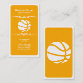 mand basketbal visitekaartje (Voorkant / Achterkant)