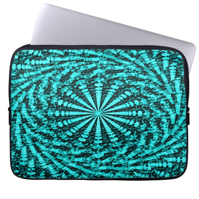Mand in het Zee..... Laptop Sleeve (Voorkant)