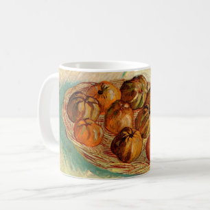 Mand met appels aan Pissarro door Vincent van Gogh Koffiemok