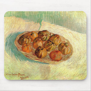 Mand met appels aan Pissarro door Vincent van Gogh Muismat