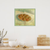 Mand Met Appels stilleven van Vincent van Gogh Poster (Keuken)