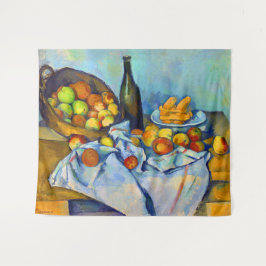 Mand met appels van Cezanne Wandkleed