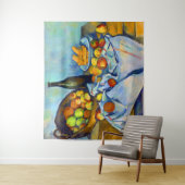Mand met appels van Cezanne Wandkleed (In situ)