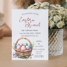 Mand met eieren en paasbrunch