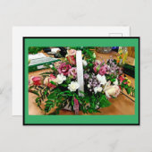 MAND MET HANDVAT BRIEFKAART (Voorkant / Achterkant)