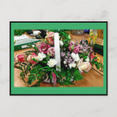 MAND MET HANDVAT BRIEFKAART (Voorkant)