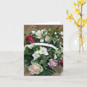 Mand met Handvat Kaart (Gele Bloem)