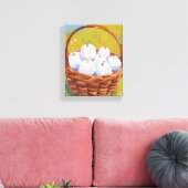 Mand met Pompoenen | Waterverf Herfst Canvas Afdruk (Insitu (Woonkamer))