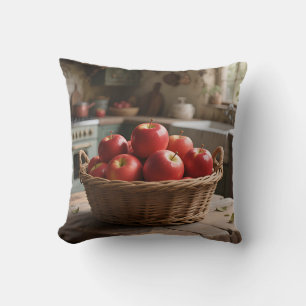 Mand met Rode Appels Kussen