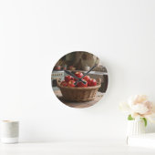 Mand met Rode Appels Ronde Klok (Huis)