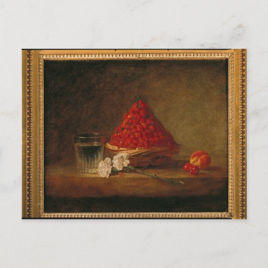 Mand met Wilde Aardbeien, c.1761 Briefkaart (Voorkant)