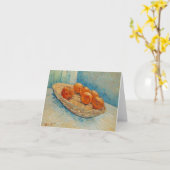 Mand met Zes Oranges Van Gogh Fine Art. Kaart (Gele Bloem)