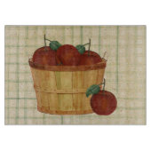 Mand van appels snijplank (Voorkant)