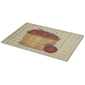 Mand van appels snijplank (Hoek)