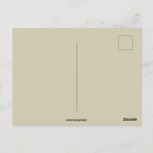  mand van bessen kerst briefkaart (Achterkant)