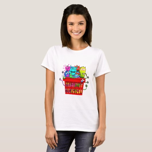 Mand van betreurenswaardige, Schattige betreurensw T-shirt (Voorkant volledig)