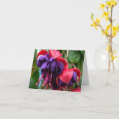 Mand van bloemen Notecard Kaart (Gele Bloem)