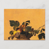 Mand van Fruit, Canestra di Frutta door Caravaggio Briefkaart (Voorkant)