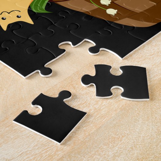 mand van katten puzzel (Zijkant)