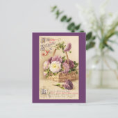 Mand van Mums  Verjaardag Briefkaart (Staand voorkant)