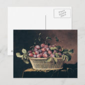 Mand van Pruimen Briefkaart (Voorkant / Achterkant)