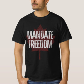 Mandaatvrijheid | Canada Freedom Convoy 2022 T-shirt
