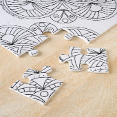 Mandala 010617 Volwassen Kleuren Optionele Naam Fu Legpuzzel (Zijkant)