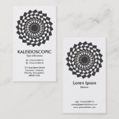 Mandala 011 visitekaartje (Voorkant / Achterkant)