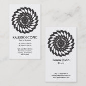 Mandala 012 visitekaartje (Voorkant / Achterkant)