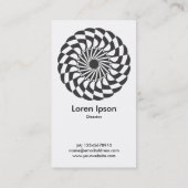 Mandala 05 visitekaartje (Achterkant)