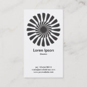 Mandala 08 visitekaartje (Achterkant)