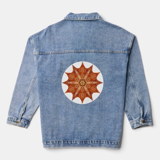 Mandala 10 Denim Jas Denim Jacket (Achterkant)