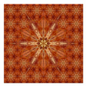 Mandala 10 Glanzend Poster (Voorkant)