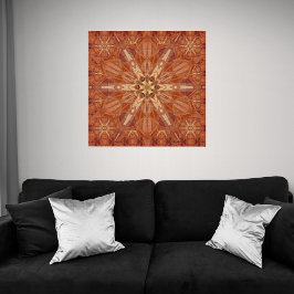 Mandala 10 Glanzend Poster