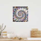 Mandala 10 poster (Keuken)