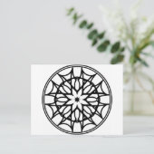 Mandala 11 dreamcatcher briefkaart (Staand voorkant)