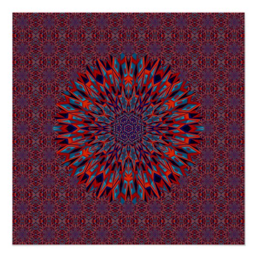 Mandala 11 perfect poster (Voorkant)