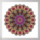 Mandala 12-2 AutumnLeaves - Poster (Voorkant)