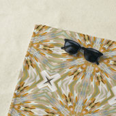 Mandala 1 Beach Towel Strandlaken (In situ)