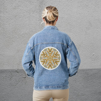 Mandala 1 Denim Jas Denim Jacket