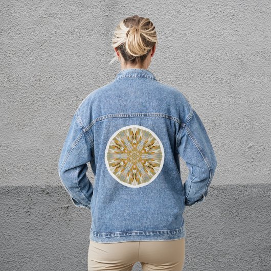 Mandala 1 Denim Jas Jacket