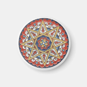 Mandala 1 magneet van Lissabon