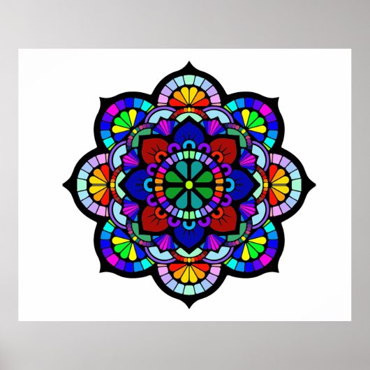 MANDALA 1 POSTER (Voorkant)
