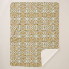 Mandala 1 Sherpa Blanket Deken