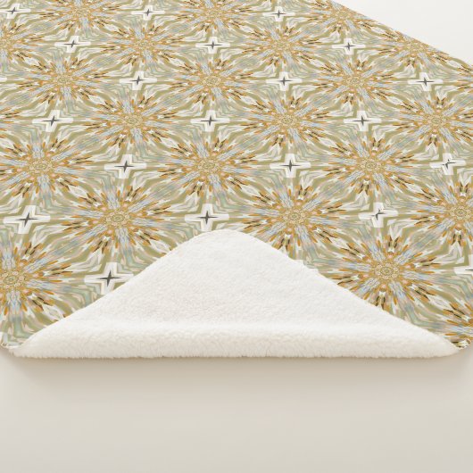 Mandala 1 Sherpa Blanket Sherpa Deken (3/4)