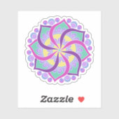 Mandala 1 sticker (Vel)