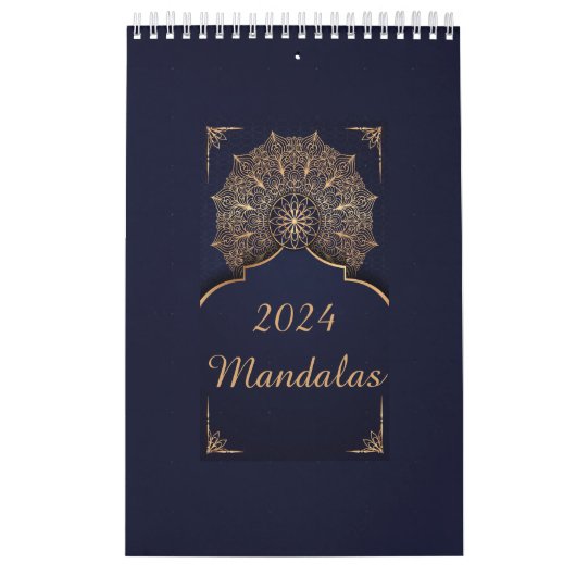 Mandala 2024 kalender (Hoes)
