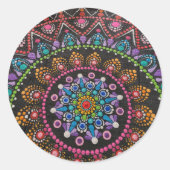 Mandala 25 Sticker (Voorkant)
